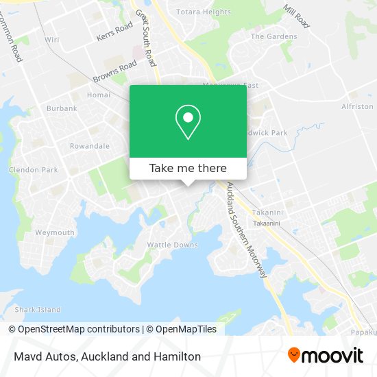 Mavd Autos map