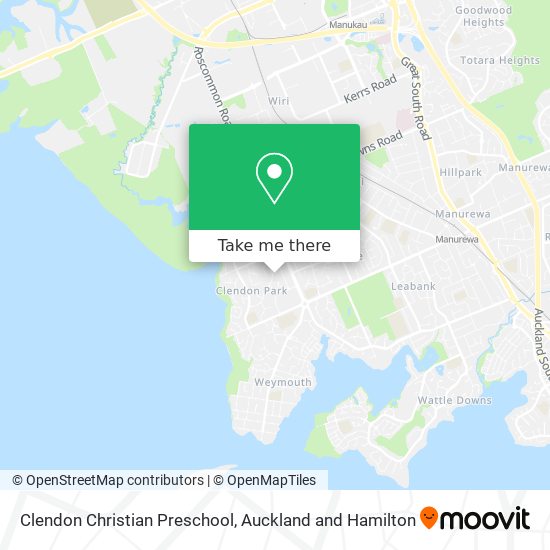 Clendon Christian Preschool地图