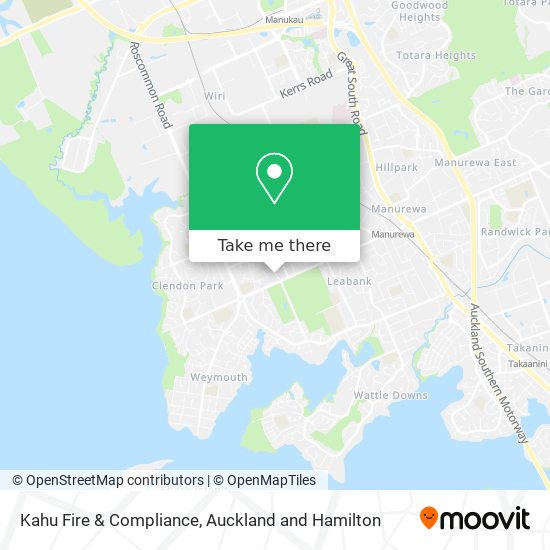 Kahu Fire & Compliance map