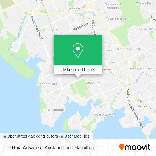 Te Huia Artworks地图