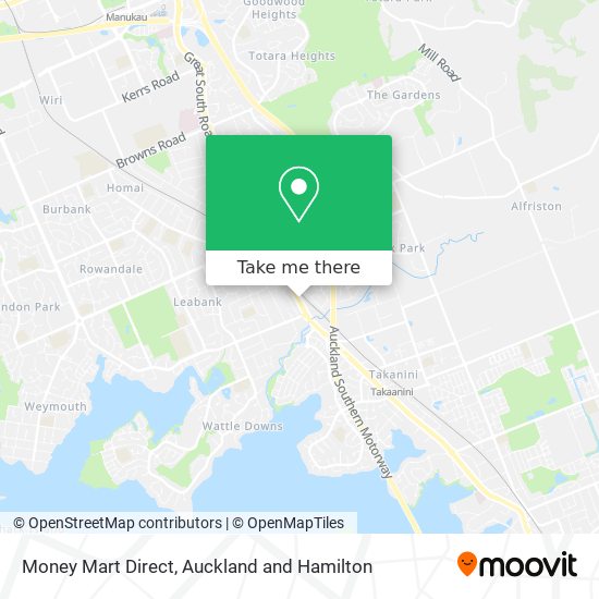 Money Mart Direct map