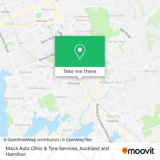 Macs Auto Clinic & Tyre Services地图