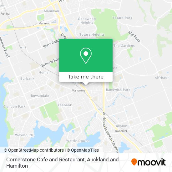 Cornerstone Cafe and Restaurant地图