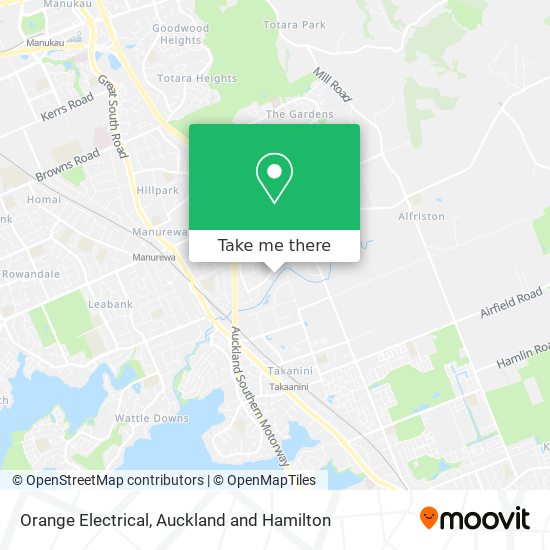 Orange Electrical map