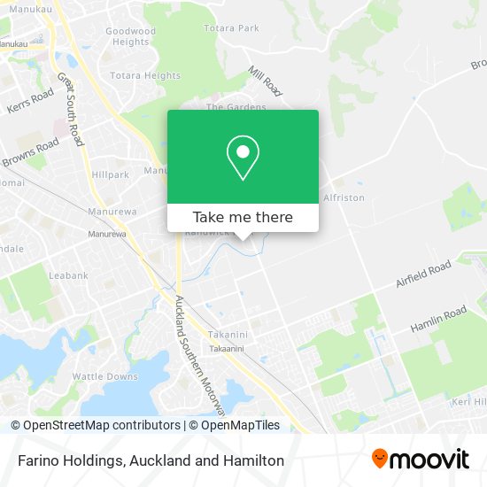 Farino Holdings map