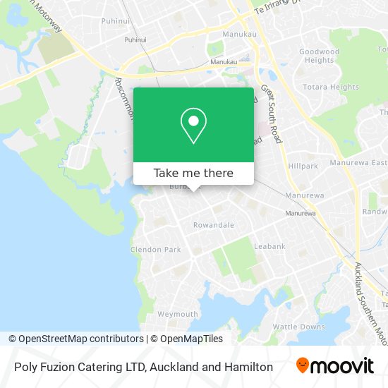 Poly Fuzion Catering LTD map