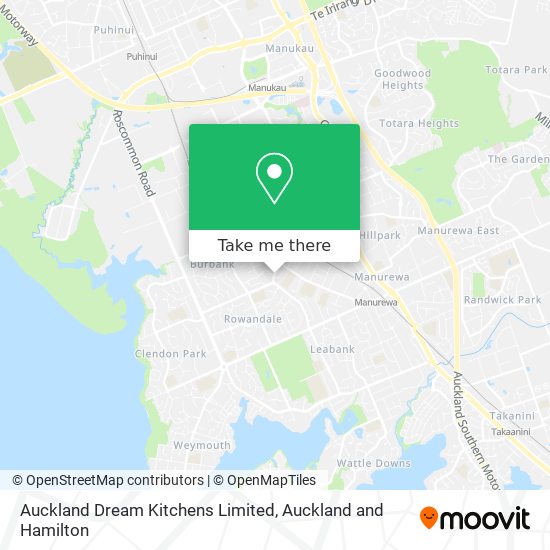 Auckland Dream Kitchens Limited map