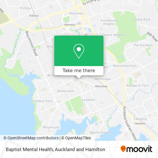 Baptist Mental Health地图