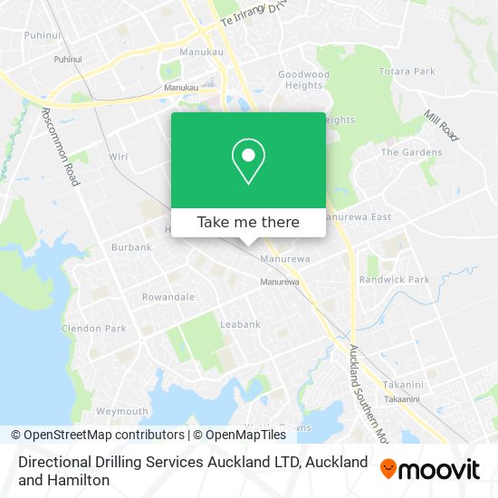 Directional Drilling Services Auckland LTD地图