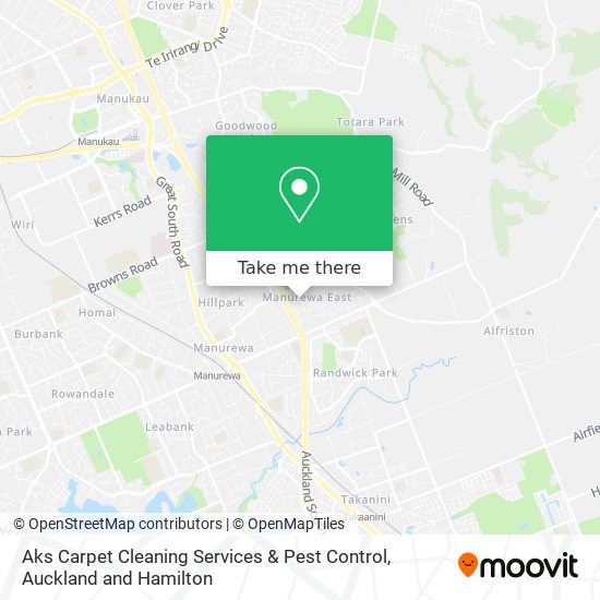 Aks Carpet Cleaning Services & Pest Control map