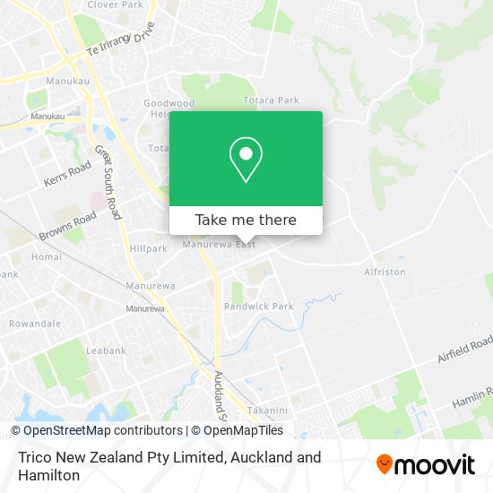 Trico New Zealand Pty Limited地图