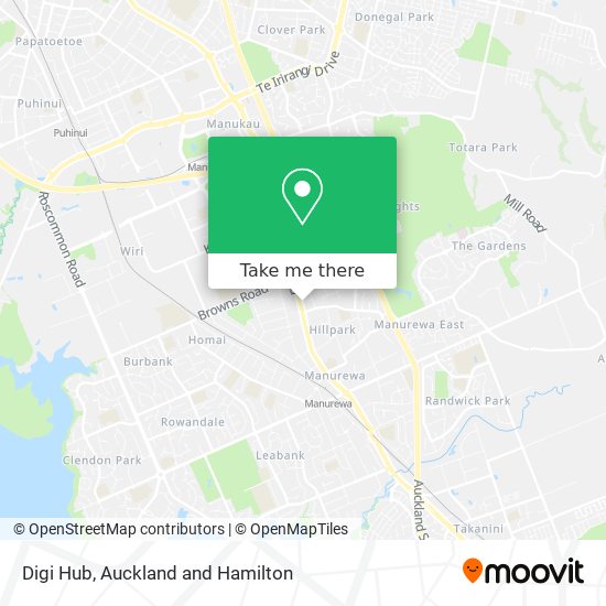 Digi Hub map