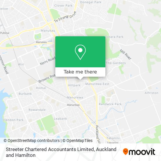 Streeter Chartered Accountants Limited map