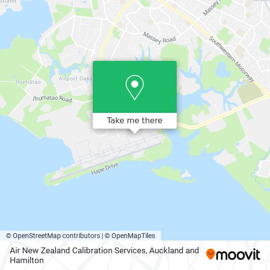 Air New Zealand Calibration Services map