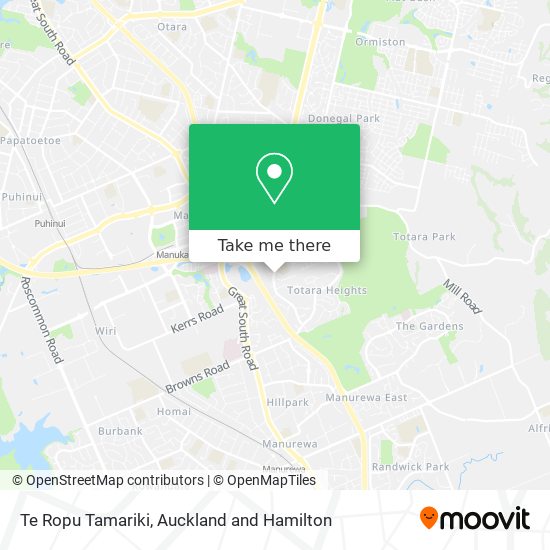 Te Ropu Tamariki地图