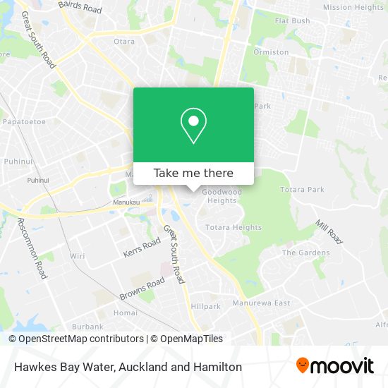 Hawkes Bay Water地图