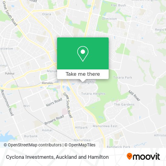 Cyclona Investments map