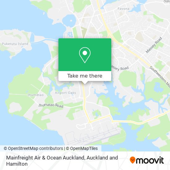 Mainfreight Air & Ocean Auckland地图