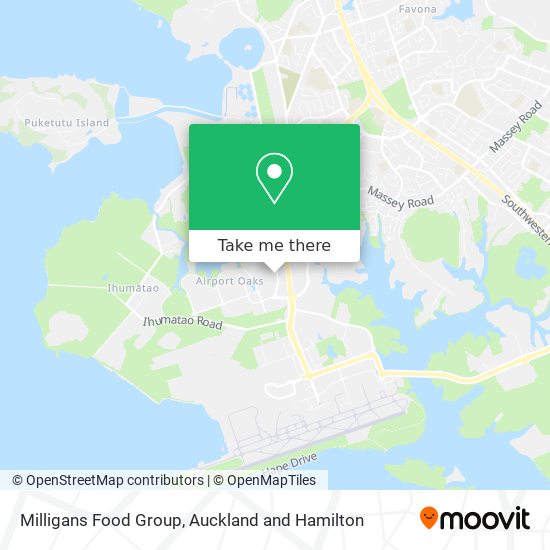 Milligans Food Group map