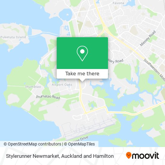 Stylerunner Newmarket map