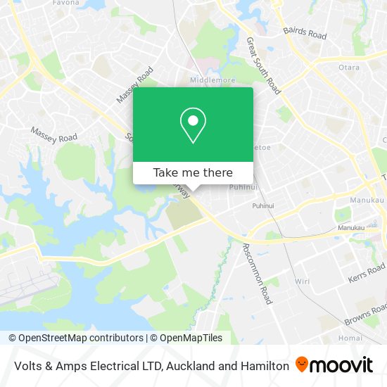 Volts & Amps Electrical LTD map