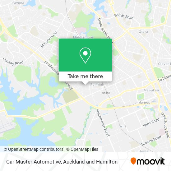 Car Master Automotive map