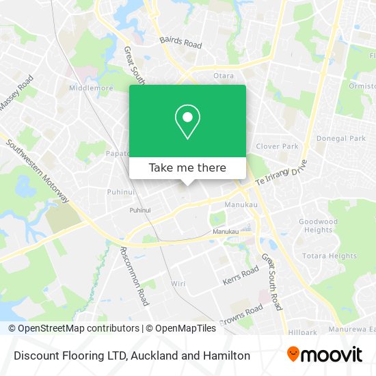 Discount Flooring LTD map