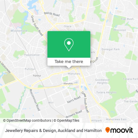 Jewellery Repairs & Design map