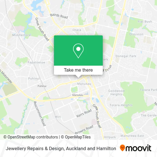 Jewellery Repairs & Design map