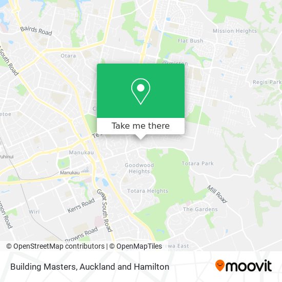 Building Masters map