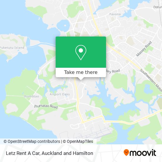 Letz Rent A Car map