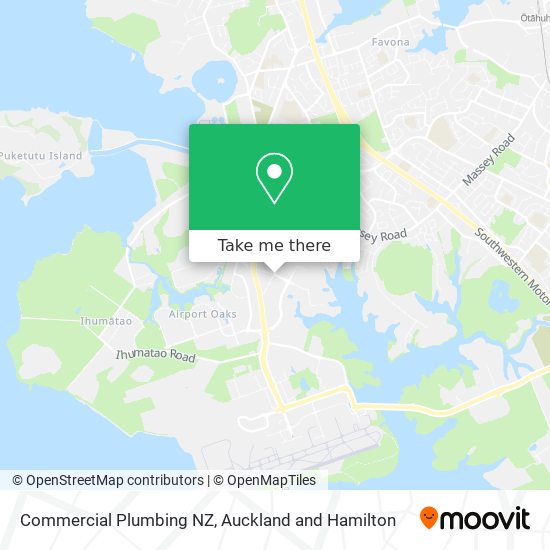 Commercial Plumbing NZ map