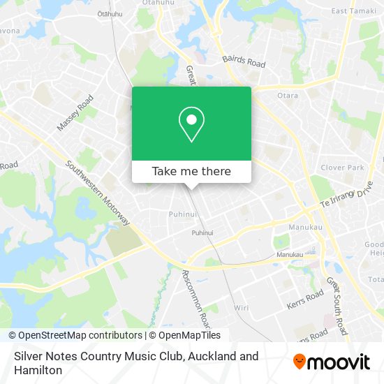 Silver Notes Country Music Club map