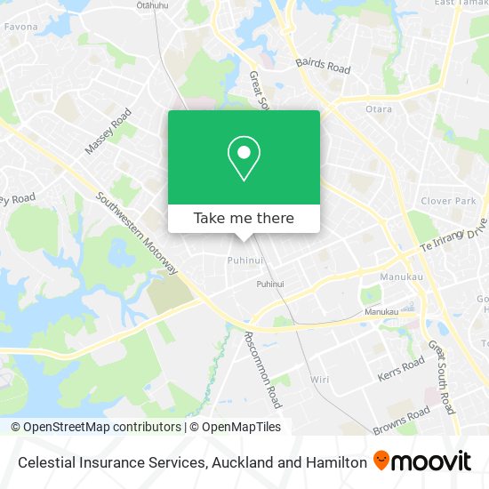 Celestial Insurance Services map