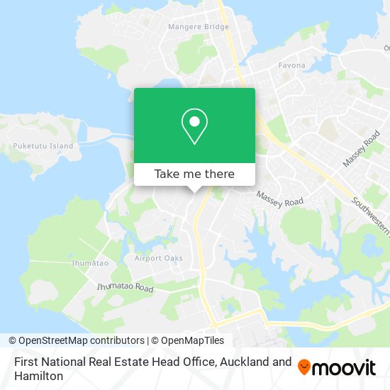 First National Real Estate Head Office map