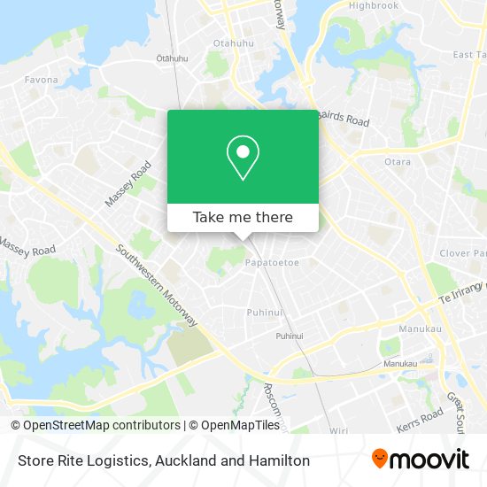 Store Rite Logistics map