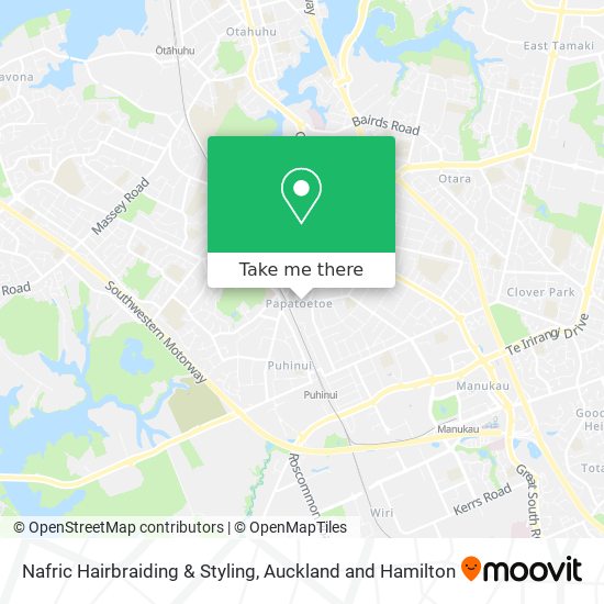 Nafric Hairbraiding & Styling map