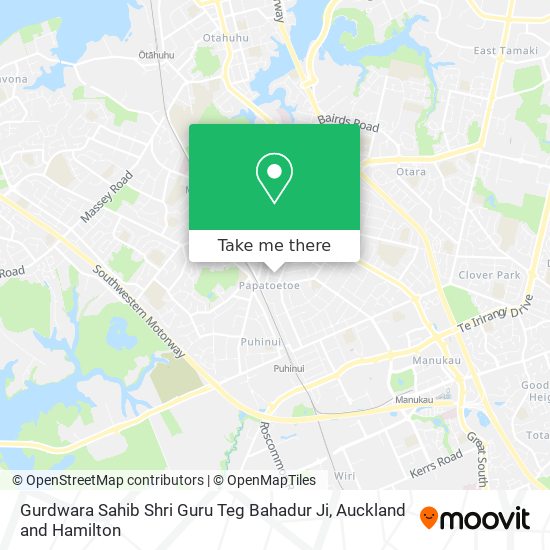 Gurdwara Sahib Shri Guru Teg Bahadur Ji地图