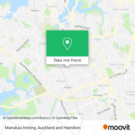 Manukau Ironing地图