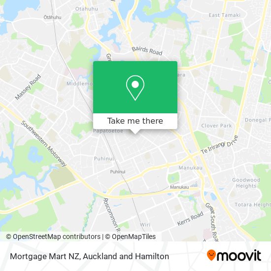 Mortgage Mart NZ map