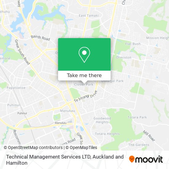 Technical Management Services LTD map