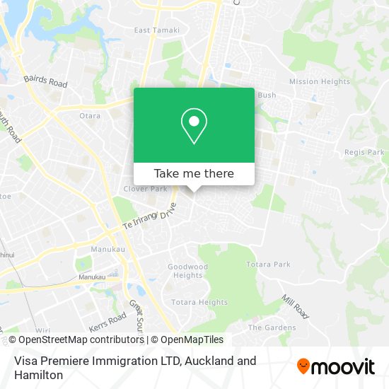 Visa Premiere Immigration LTD map