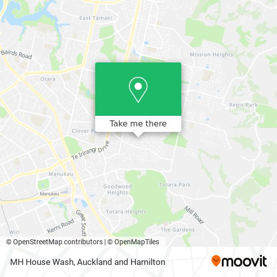 MH House Wash map