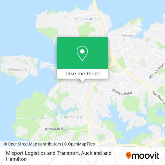 Mixport Logistics and Transport map