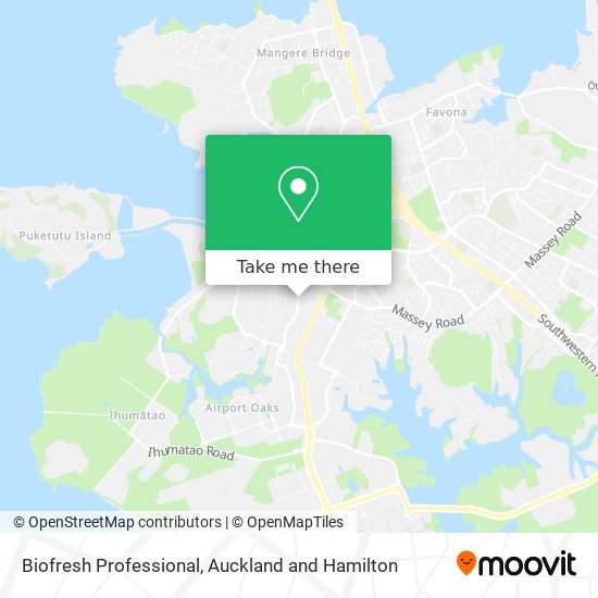 Biofresh Professional map