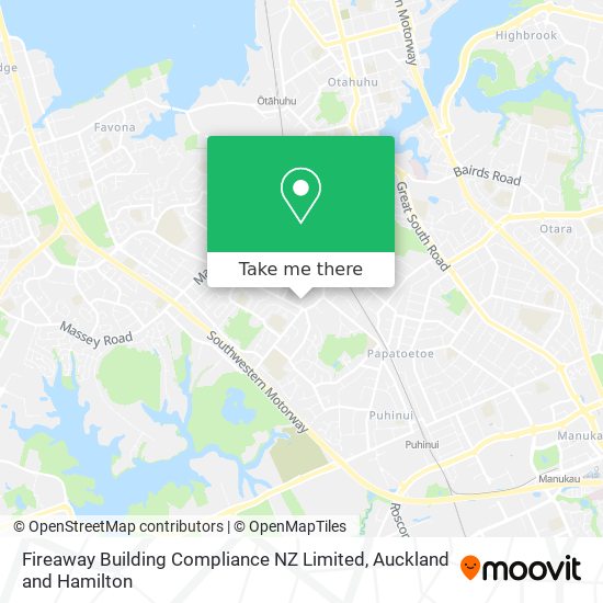 Fireaway Building Compliance NZ Limited地图