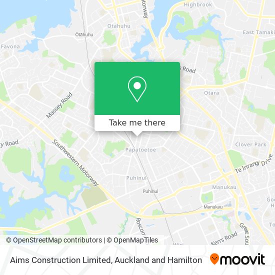 Aims Construction Limited map