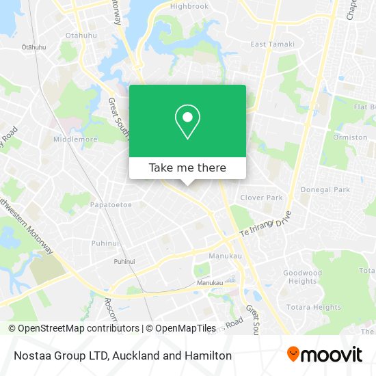 Nostaa Group LTD map