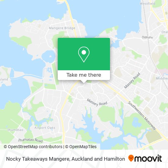 Nocky Takeaways Mangere地图