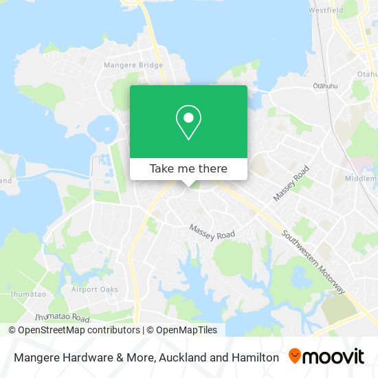 Mangere Hardware & More map